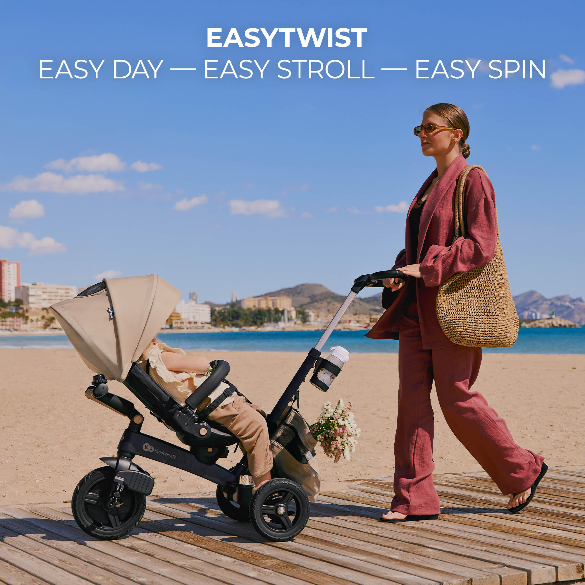 EASYTWIST graues evolutionäres Dreirad 2/7