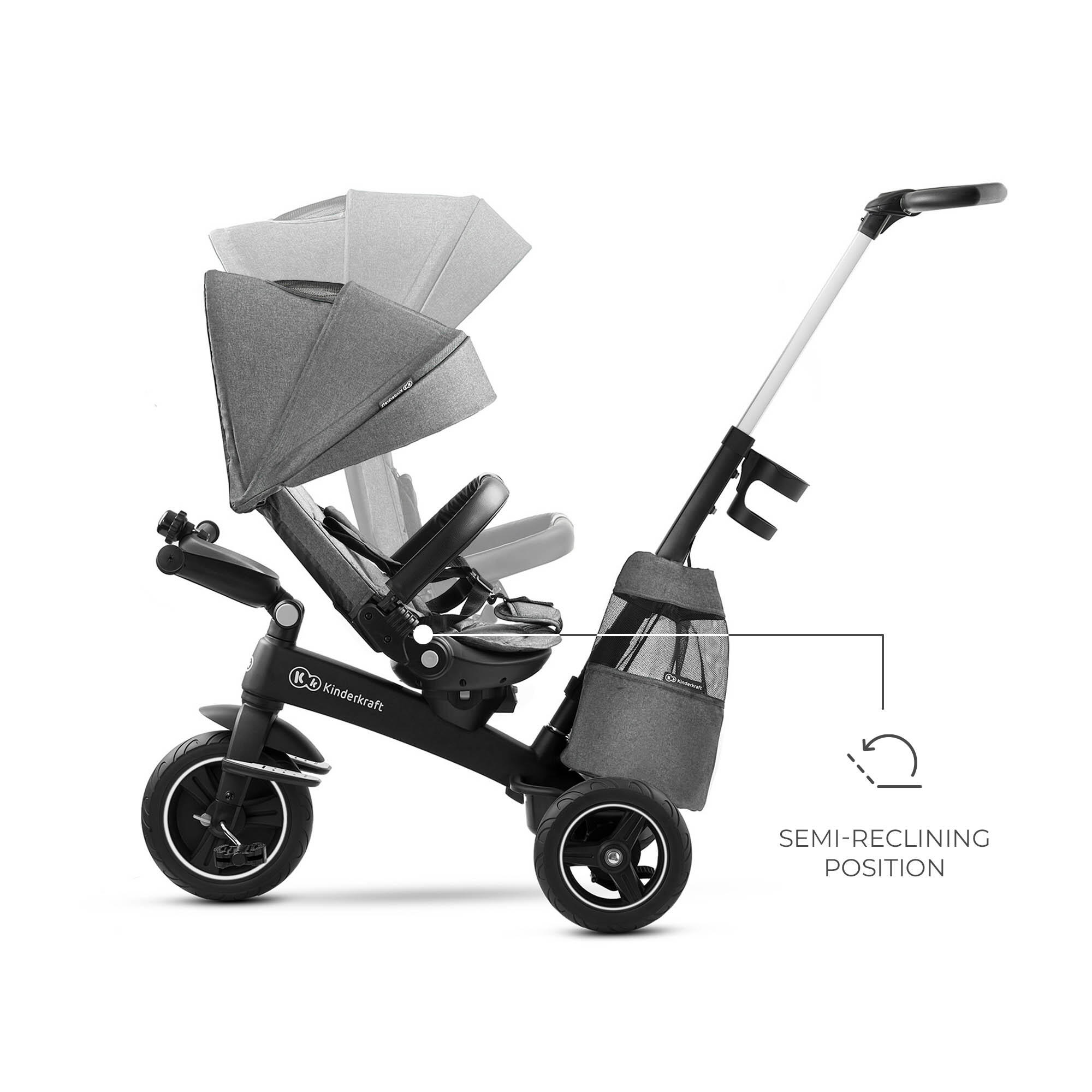 EASYTWIST graues evolutionäres Dreirad 4/7