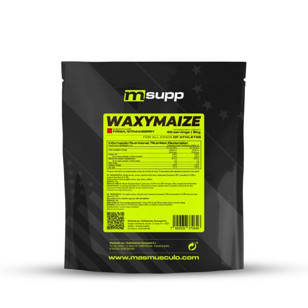 WaxyMaize (Amilopectina) - 2kg Fresa MASMUSCULO 3/6