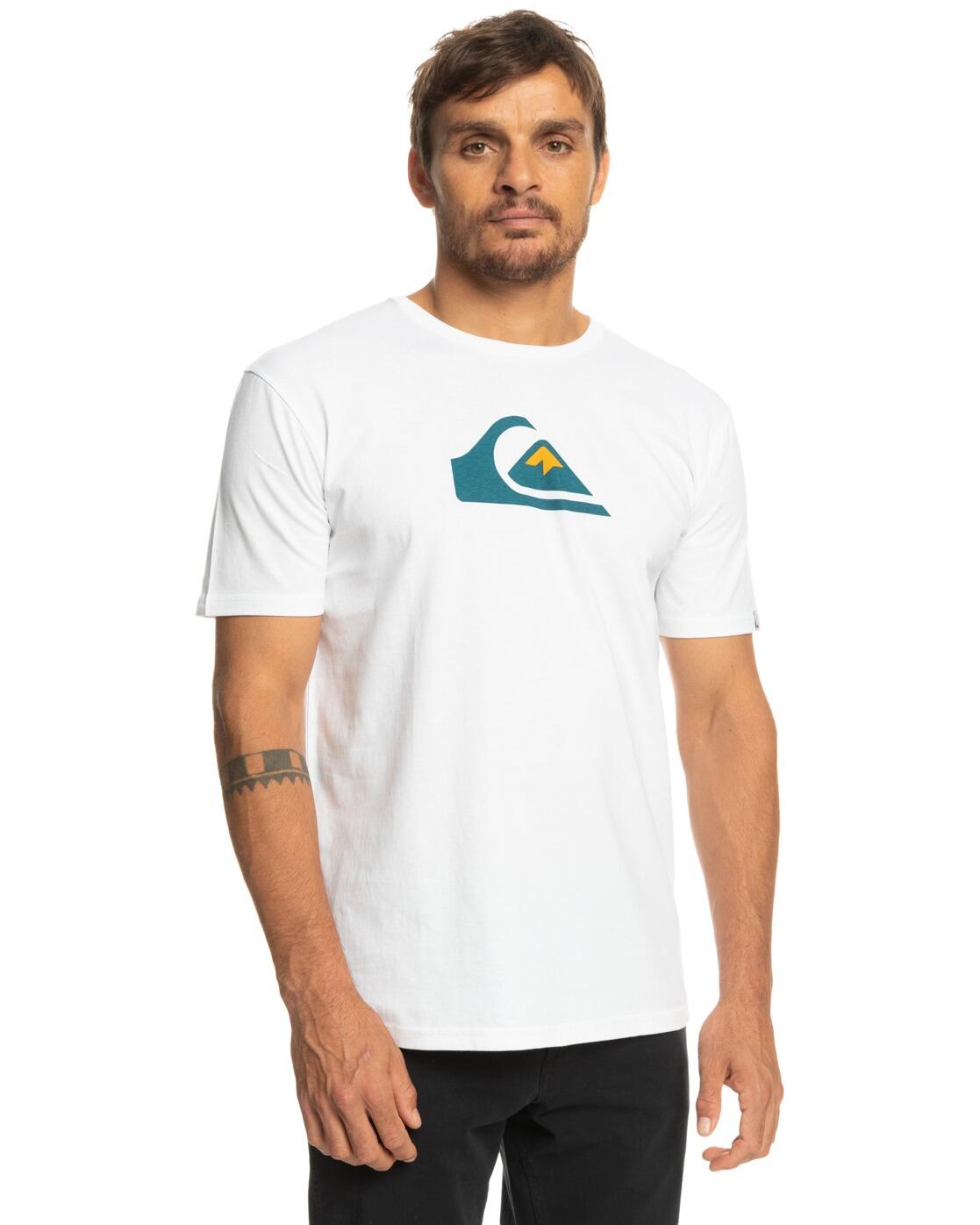 Camiseta de manga corta COMP LOGO Blanco Hombre 3/6