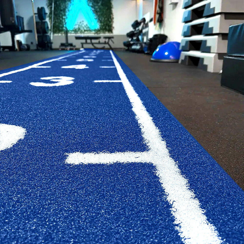 Laufstrecke "Sled Track" aus abgestuftem Kunstrasen GladiatorFit 2/5
