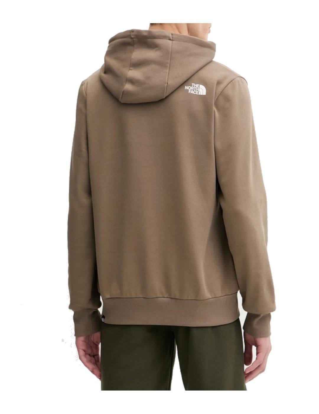 Jersey y sudadera para Hombre The north face Simple dome hoodie Marrón 2/3