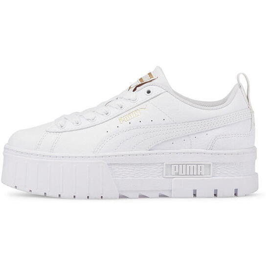 Turnschuhe Puma Mayze Lth Jr, Weiß, Unisex