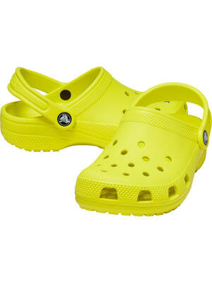 Crocs Zuecos Crocs Classic Infantil Amarillo