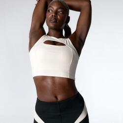 Brassière de sport Taijitu Maintien supérieur pour femmes Black Limba