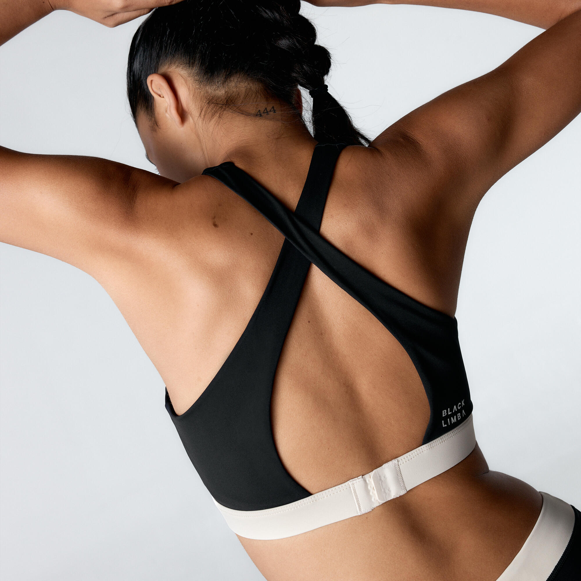 Top desportivo Tao Suporte Superior das mulher Black Limba 3/7
