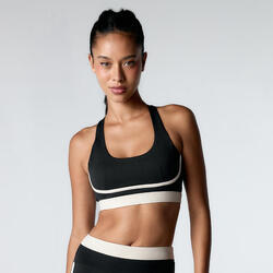 Brassière de sport Tao Maintien supérieur pour femmes Black Limba