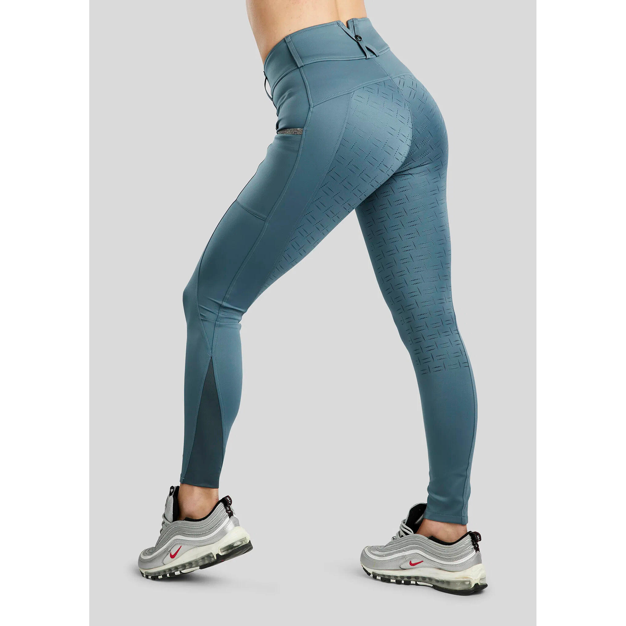 Legging équitation full grip femme Montar Gloria Caviar Tape 2/5