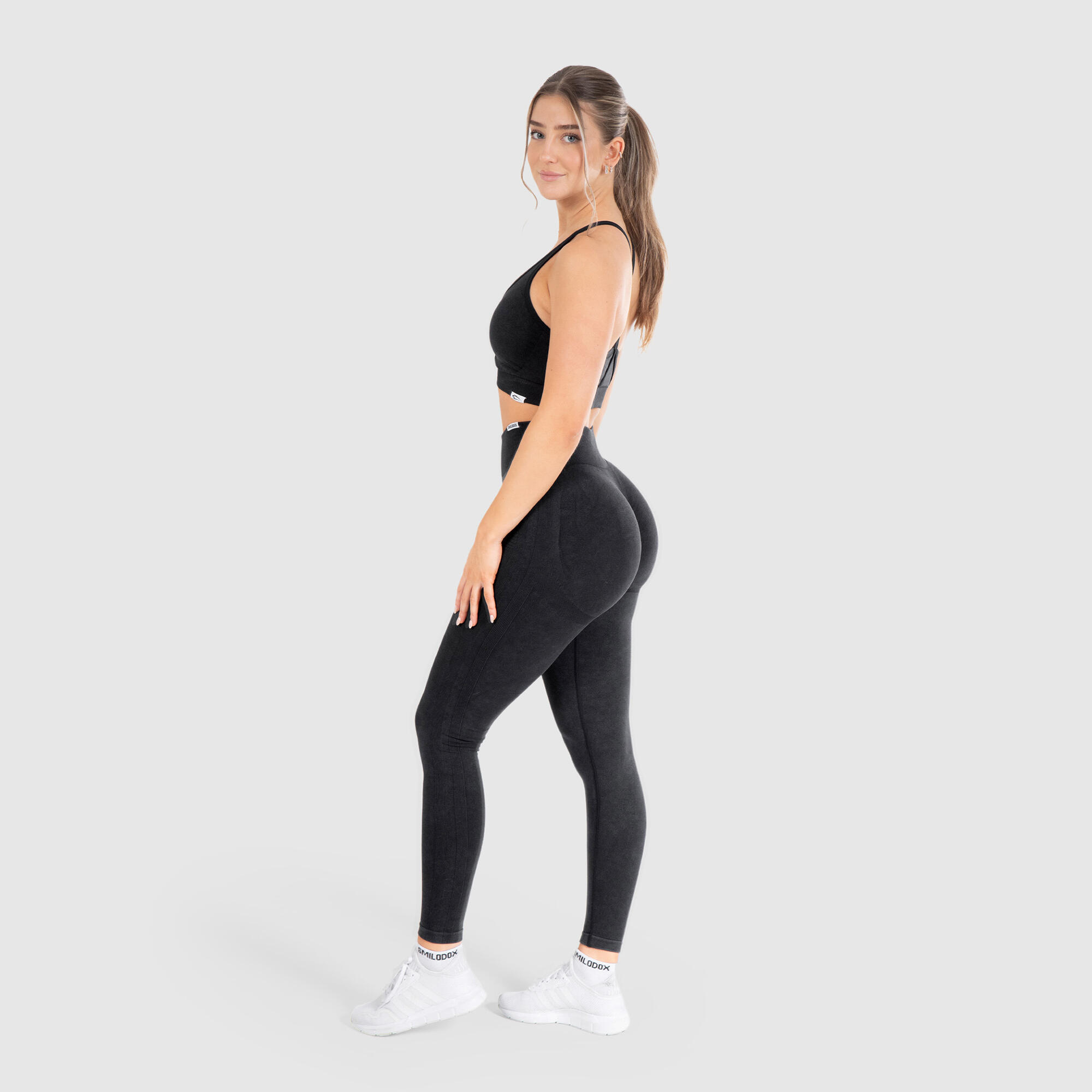 Damen Leggings Sofia Schwarz 3/5