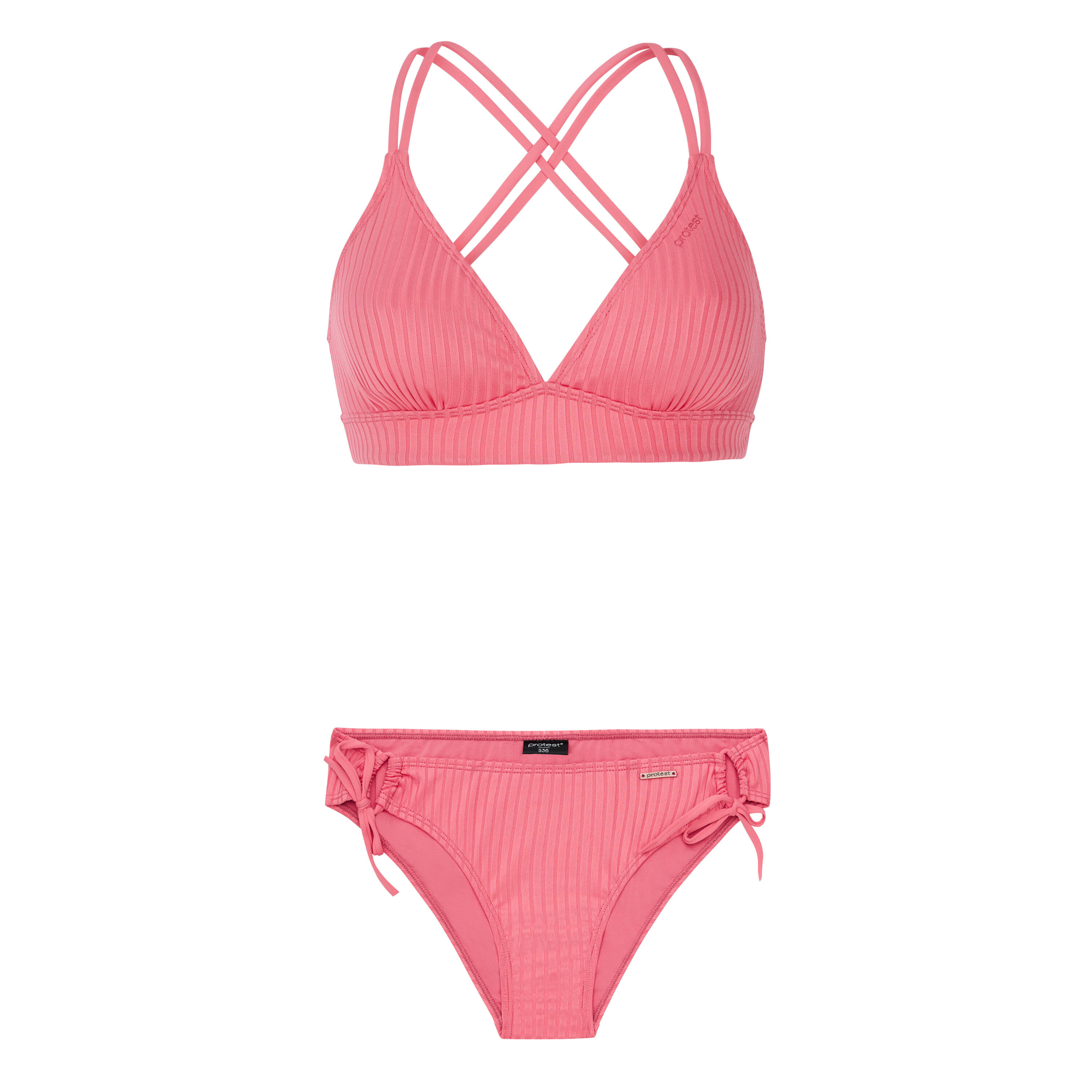 Protest - Maillot De Bain 2 Pièces Femme Protest Costa - Maillot De Bain 2 Pièces - Rose - 40 M - Decathlon