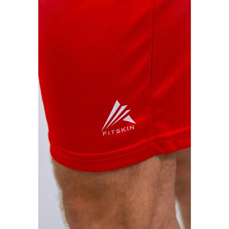 Short tehnic Fitskin Rosu Seniori