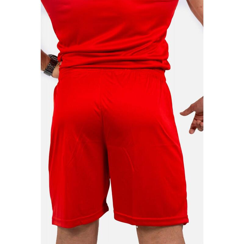 Short tehnic Fitskin Rosu Seniori
