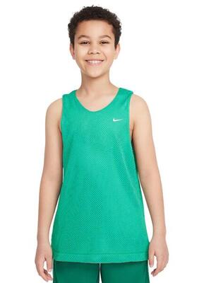 Canotta ragazzo nike reversibile dri-fit - verde