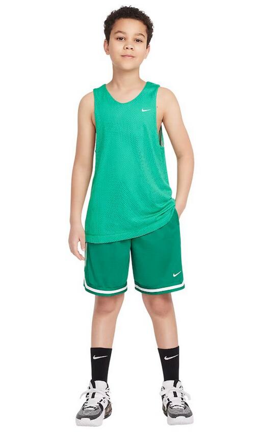 Canotta ragazzo nike reversibile dri-fit - verde 3/5
