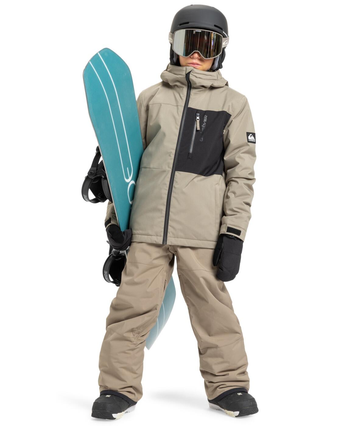 Technisch Snowjack SIDE HIT SOLID Beige Jongens 4-16 3/4