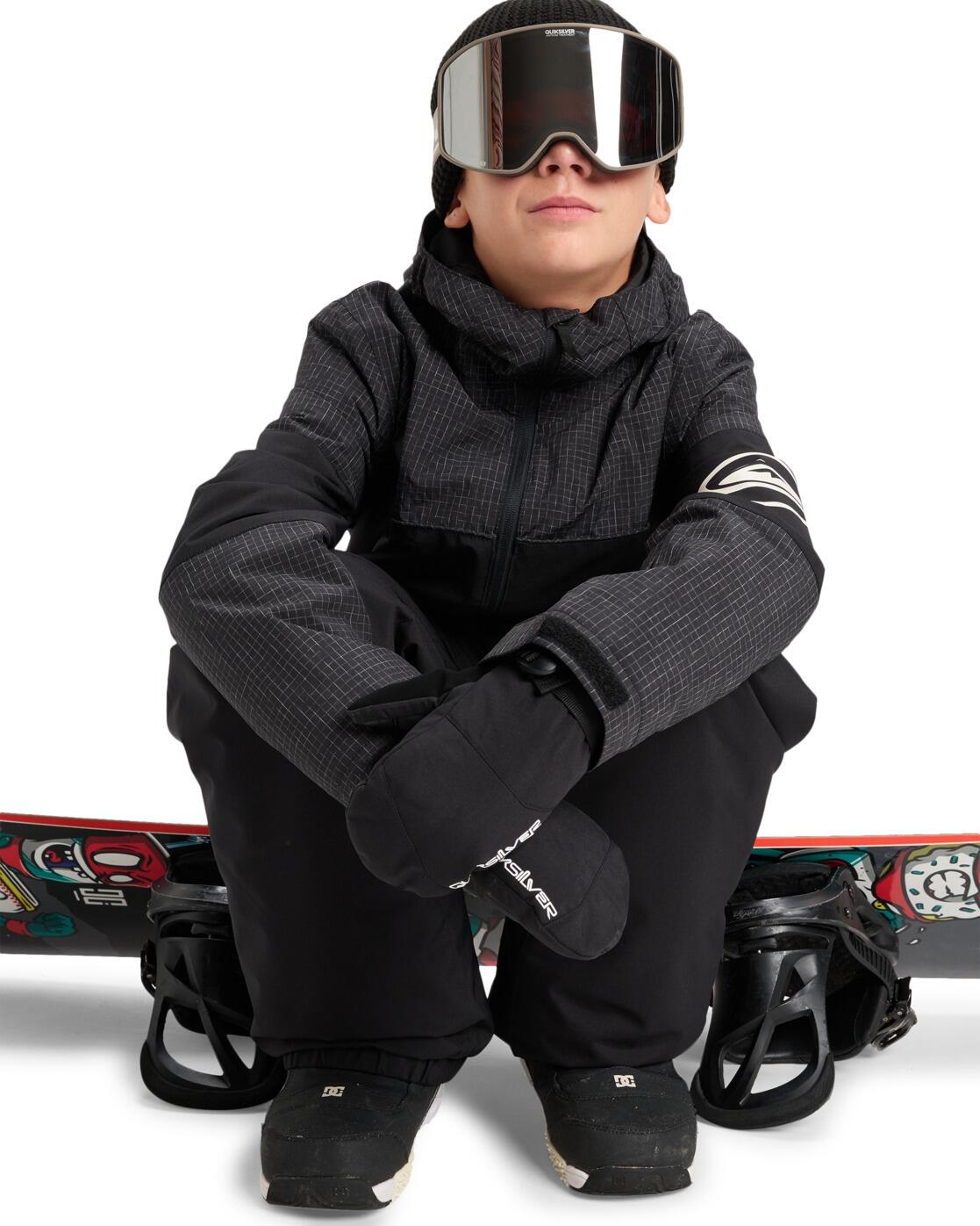 Technisch Snowjack HIGH IN THE HOOD Schwarz Jongens 4-16 3/4