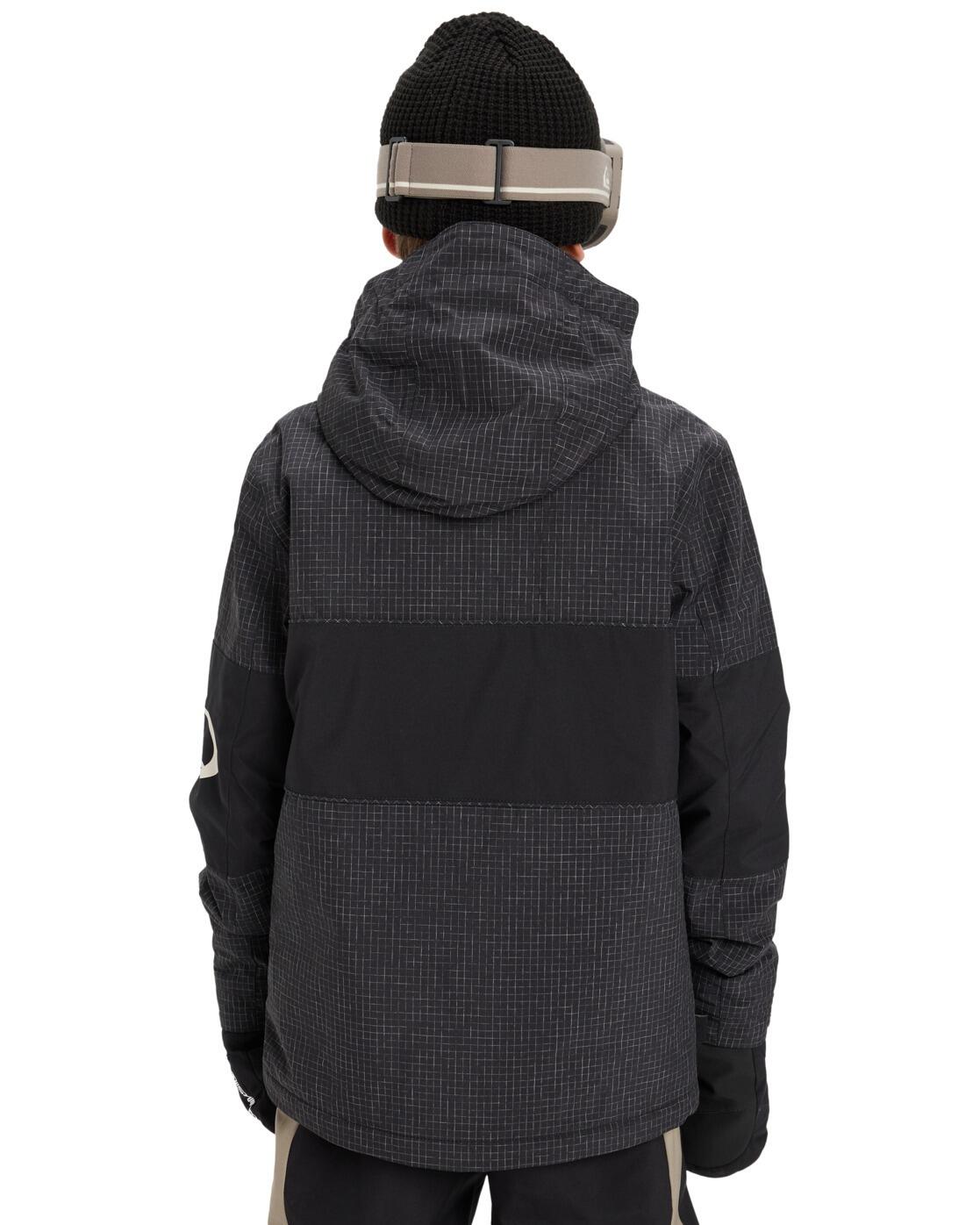 Technisch Snowjack HIGH IN THE HOOD Schwarz Jongens 4-16 2/4