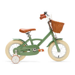 Generation Classic 12 pouces Vert – Vélo pour enfants avec panier