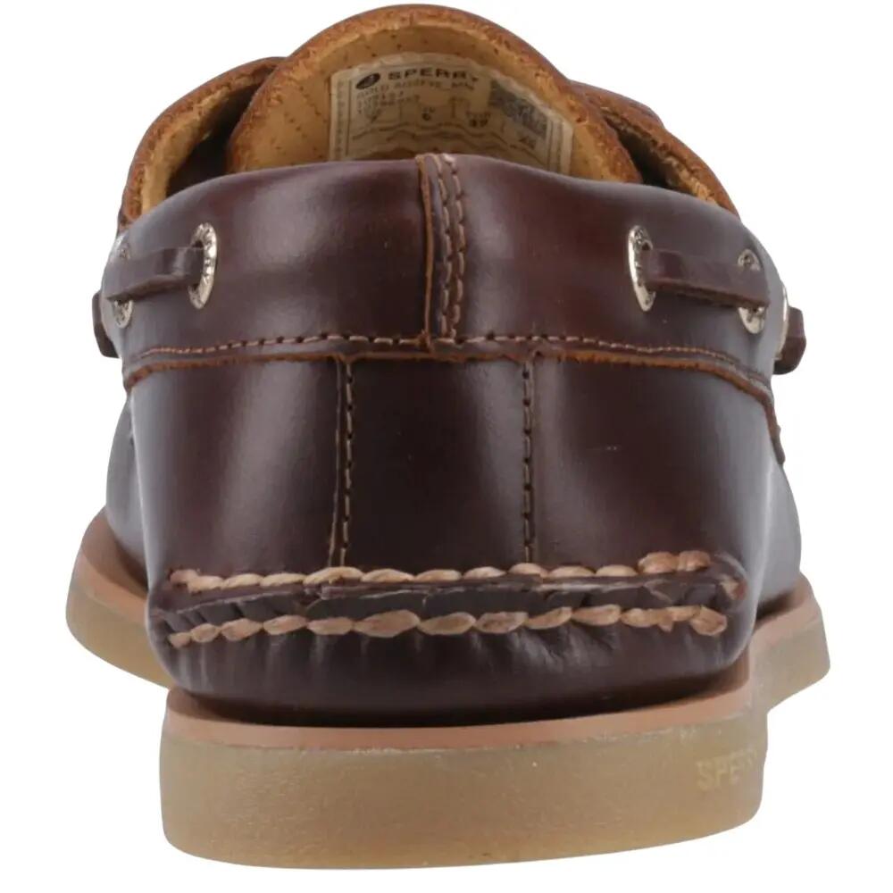 Scarpe Da Barca PelleUomo Sperry Authentic Gold Cup Marrone 2/4
