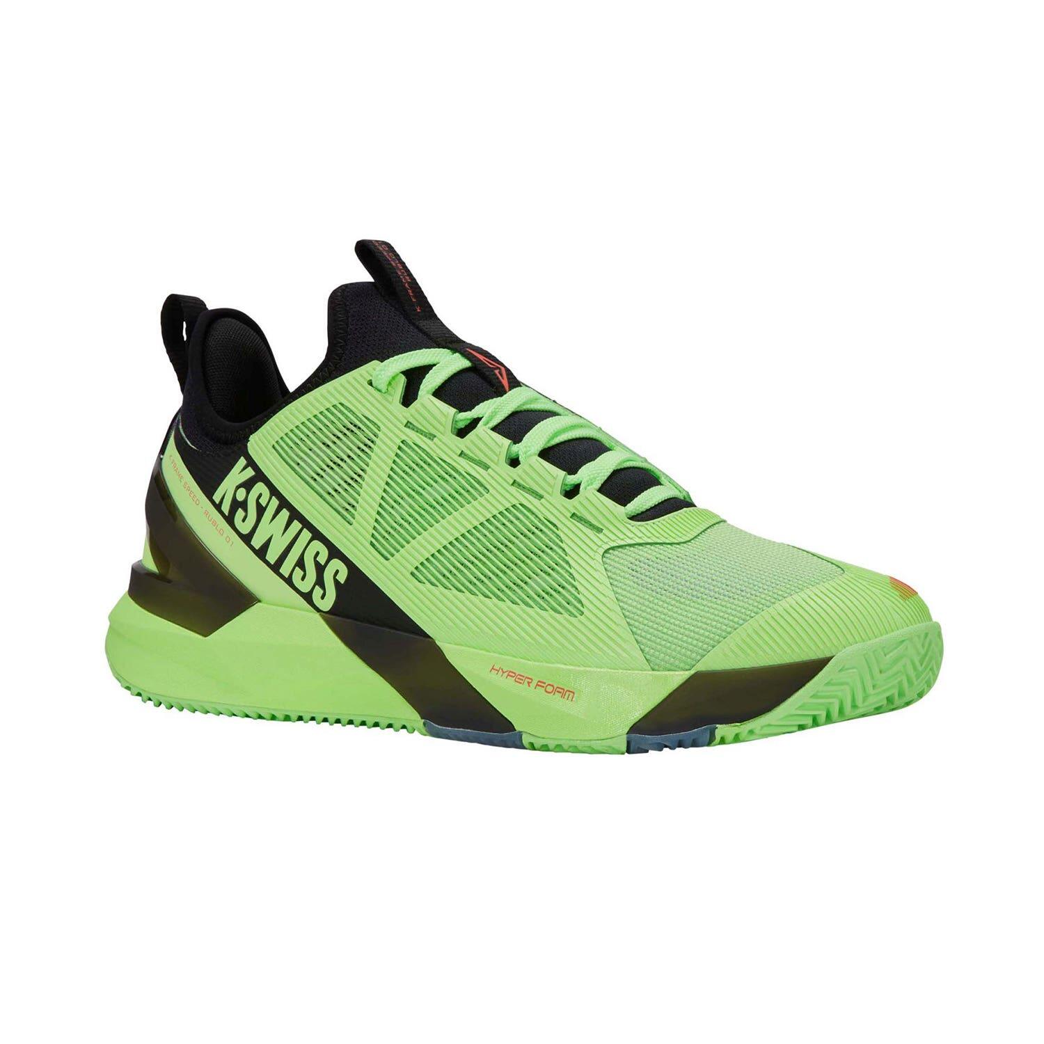 Zapatillas de tenis y pádel de hombre K-Swiss KFRME SPD RBLO CLAY amarillo 2/7
