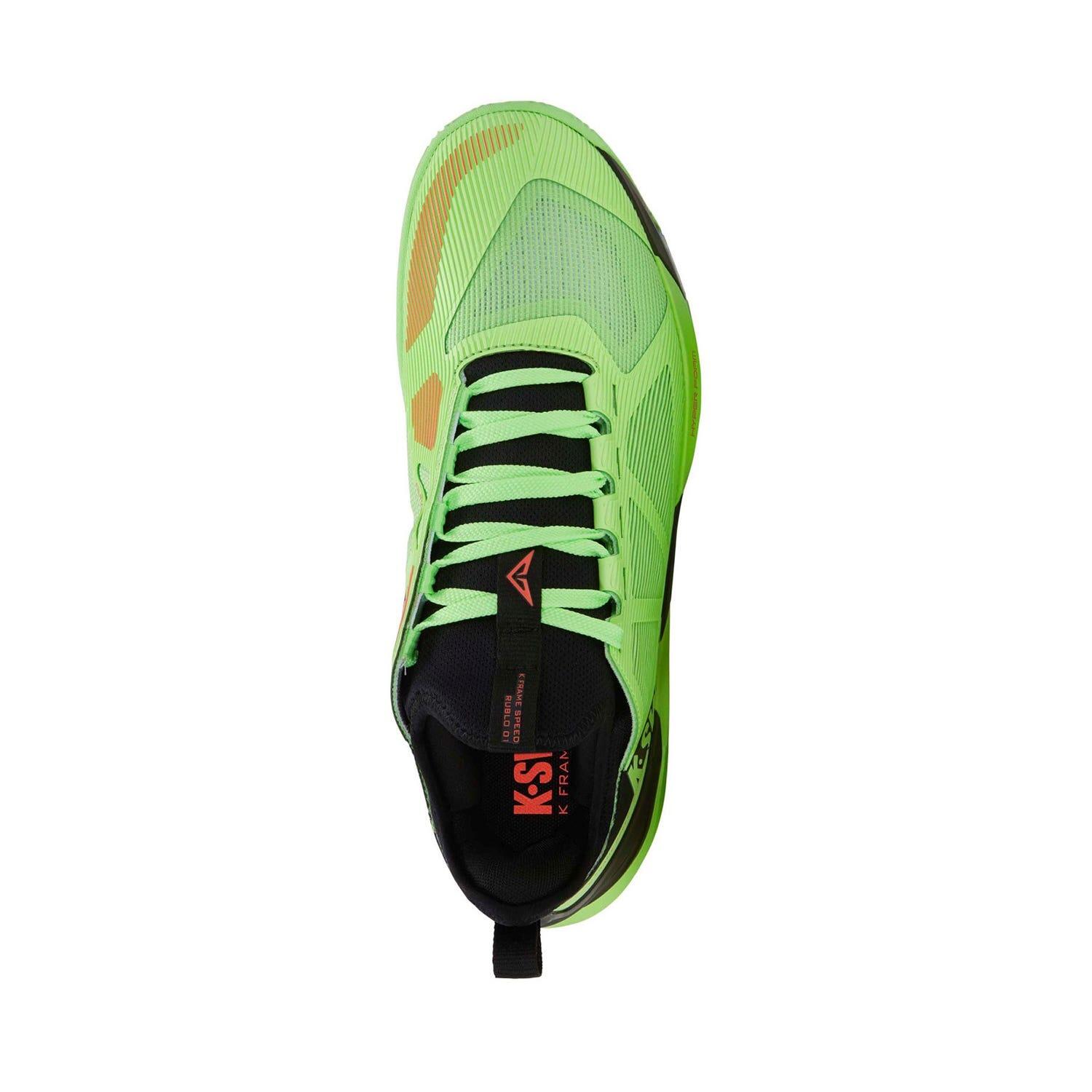 Zapatillas de tenis y pádel de hombre K-Swiss KFRME SPD RBLO CLAY amarillo 6/7