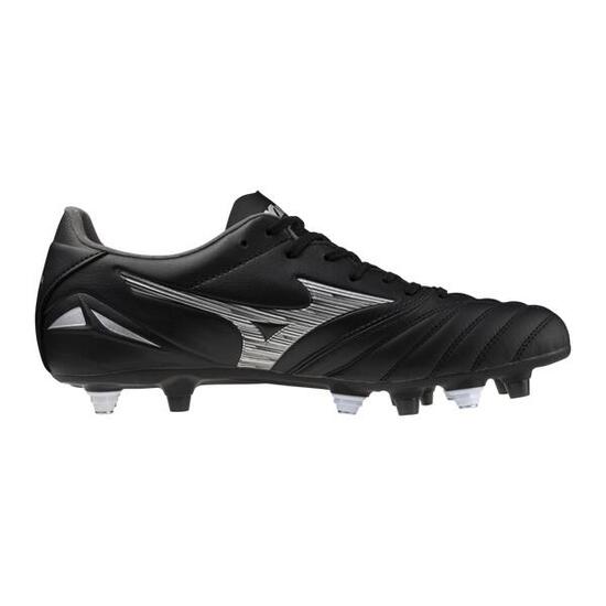 Buty piłkarskie męskie Mizuno Morelia Neo IV Pro MIX black/galaxy silver