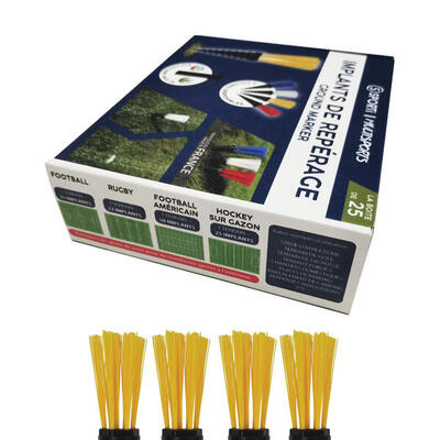 Pack mit 25 Markierungsimplantaten Sporti SPORTI