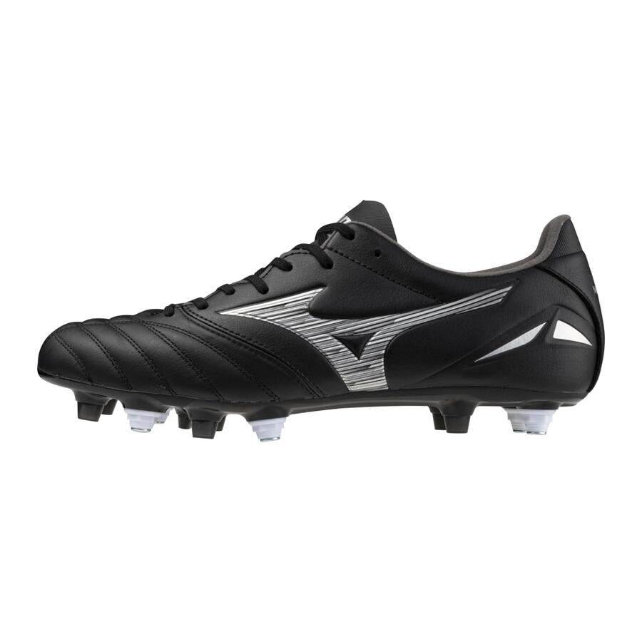Buty piłkarskie męskie Mizuno Morelia Neo IV Pro MIX black/galaxy silver 3/7
