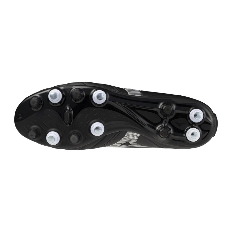 Buty piłkarskie męskie Mizuno Morelia Neo IV Pro MIX black/galaxy silver 2/7