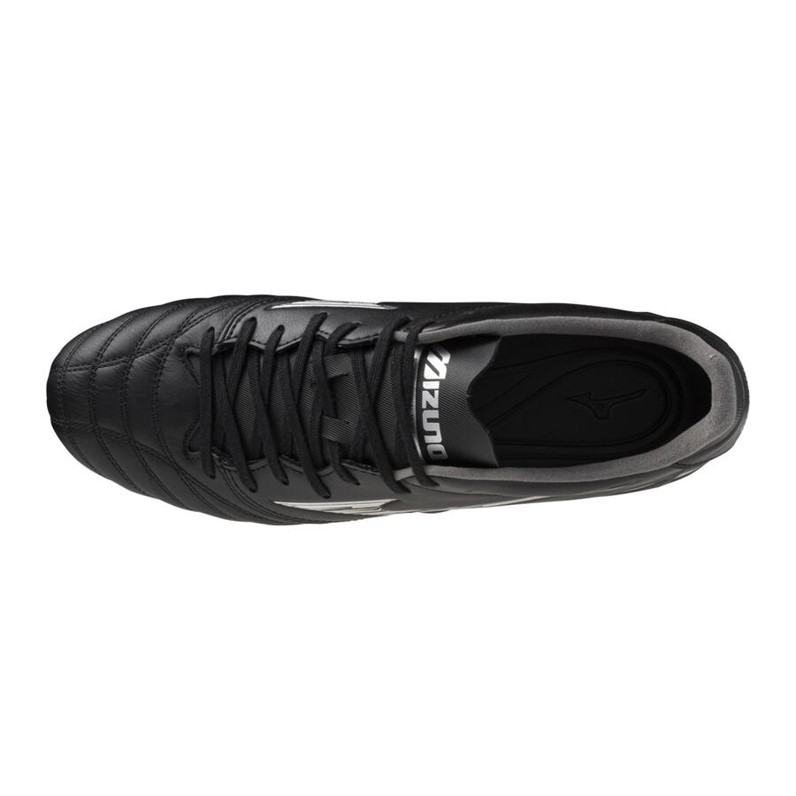 Buty piłkarskie męskie Mizuno Morelia Neo IV Pro MIX black/galaxy silver 4/7