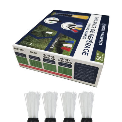 Pack mit 25 Markierungsimplantaten Sporti SPORTI