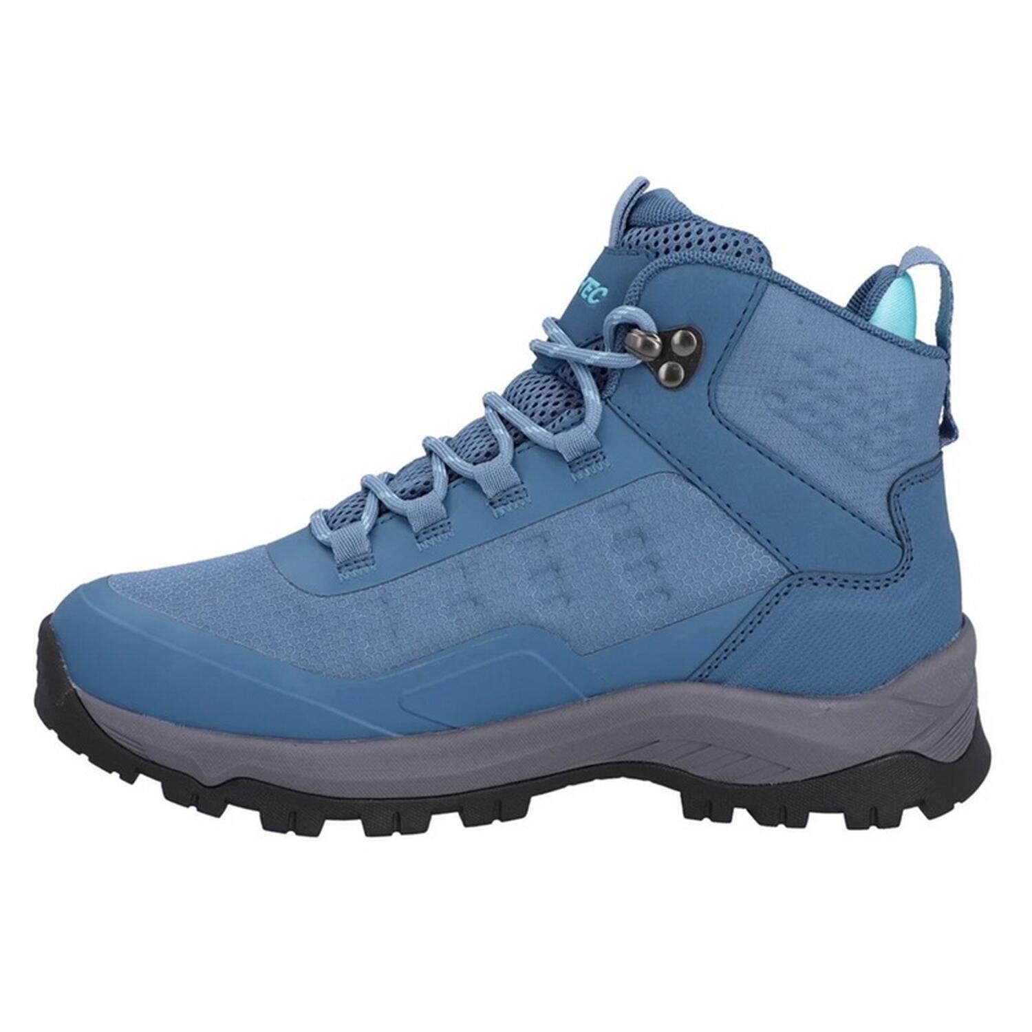Bottines De Marche Femme (Bleu) 3/4