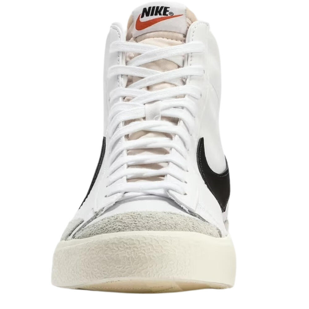 Schuhe Nike Blazer Mid '77 Vintage Weiß Schwarz 3/4