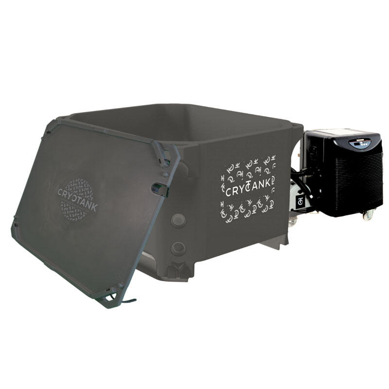 CRYOTANK - Bain Froid & Chaud - Medium (4 Athlètes Max.) - Thermorégulateur Incl 3/5