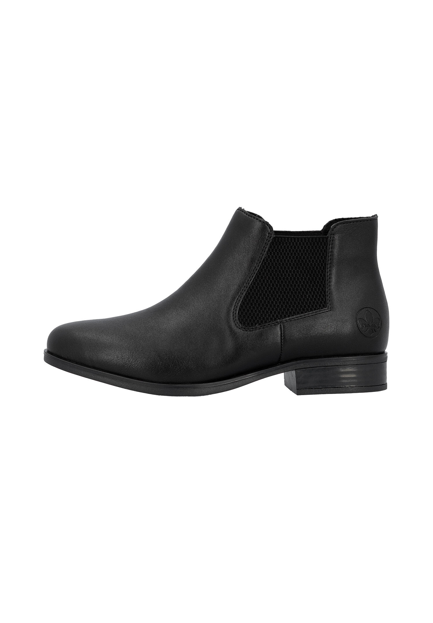Rieker Damen Chelsea Boot Stiefelette Stiefel 77050-00 schwarz 2/7