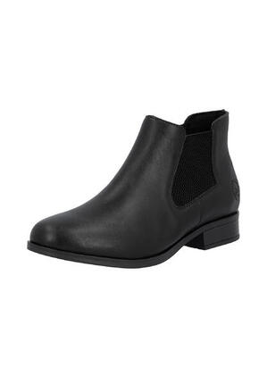 Rieker Damen Chelsea Boot Stiefelette Stiefel 77050-00 schwarz