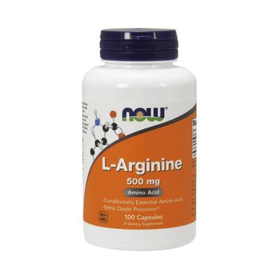 Now foods l-arginine 500mg (100) standard - aminozuren - arginine