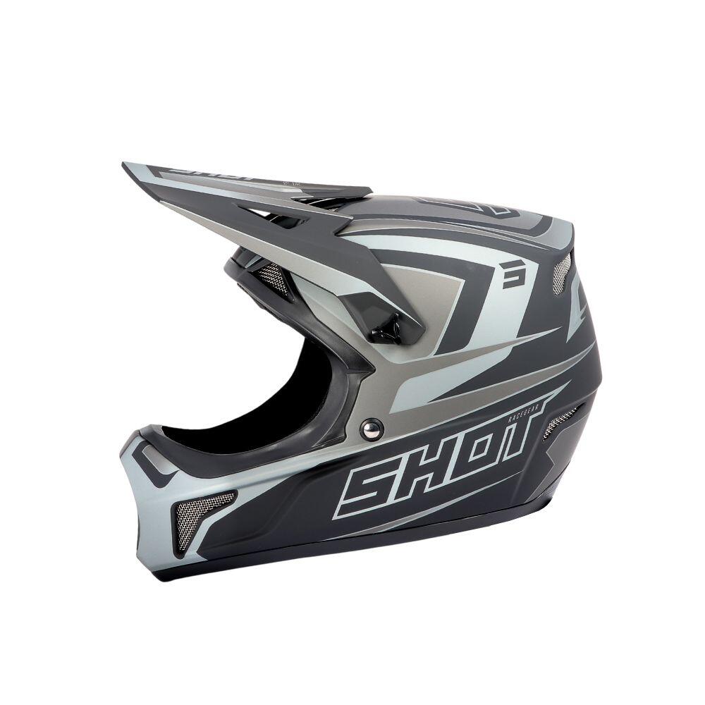 SHOT RACE GEAR Capacete Shot Rogue Adulto - Level - Preto Fosco