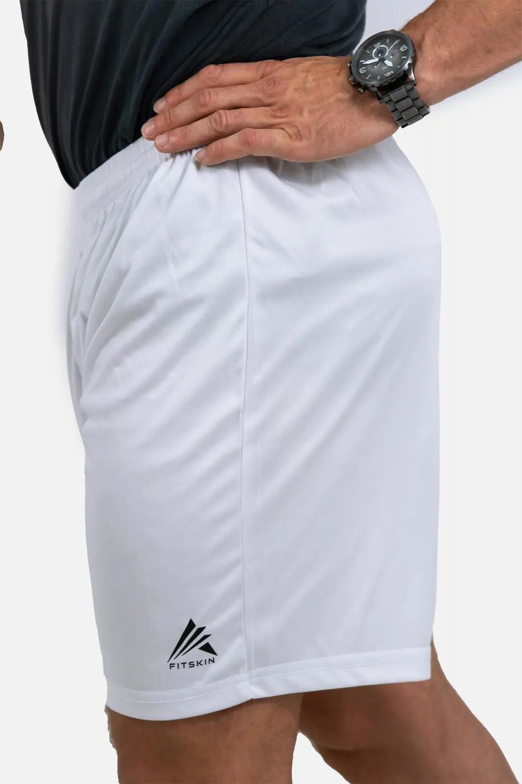 Short tehnic Fitskin Alb Seniori 2/3