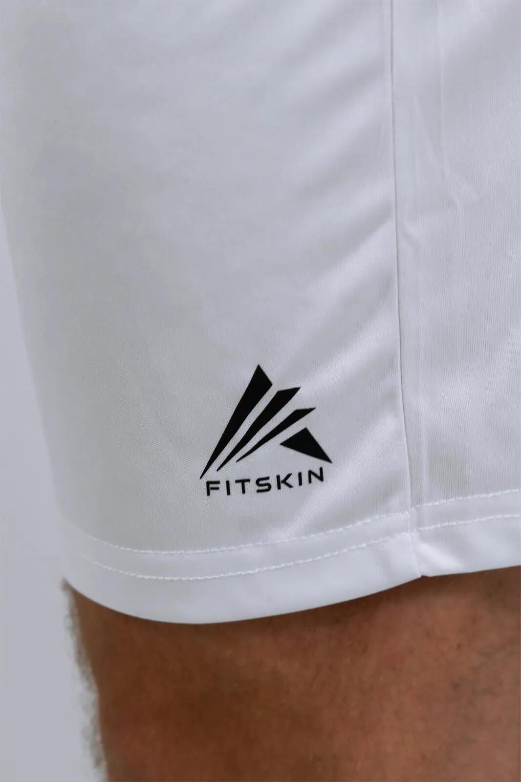 Short tehnic Fitskin Alb Seniori 3/3