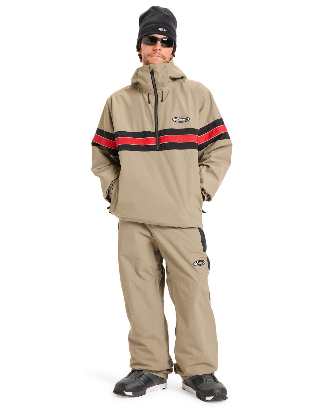 Pantalon de snow technique SNOW DOWN Beige Homme 3/4