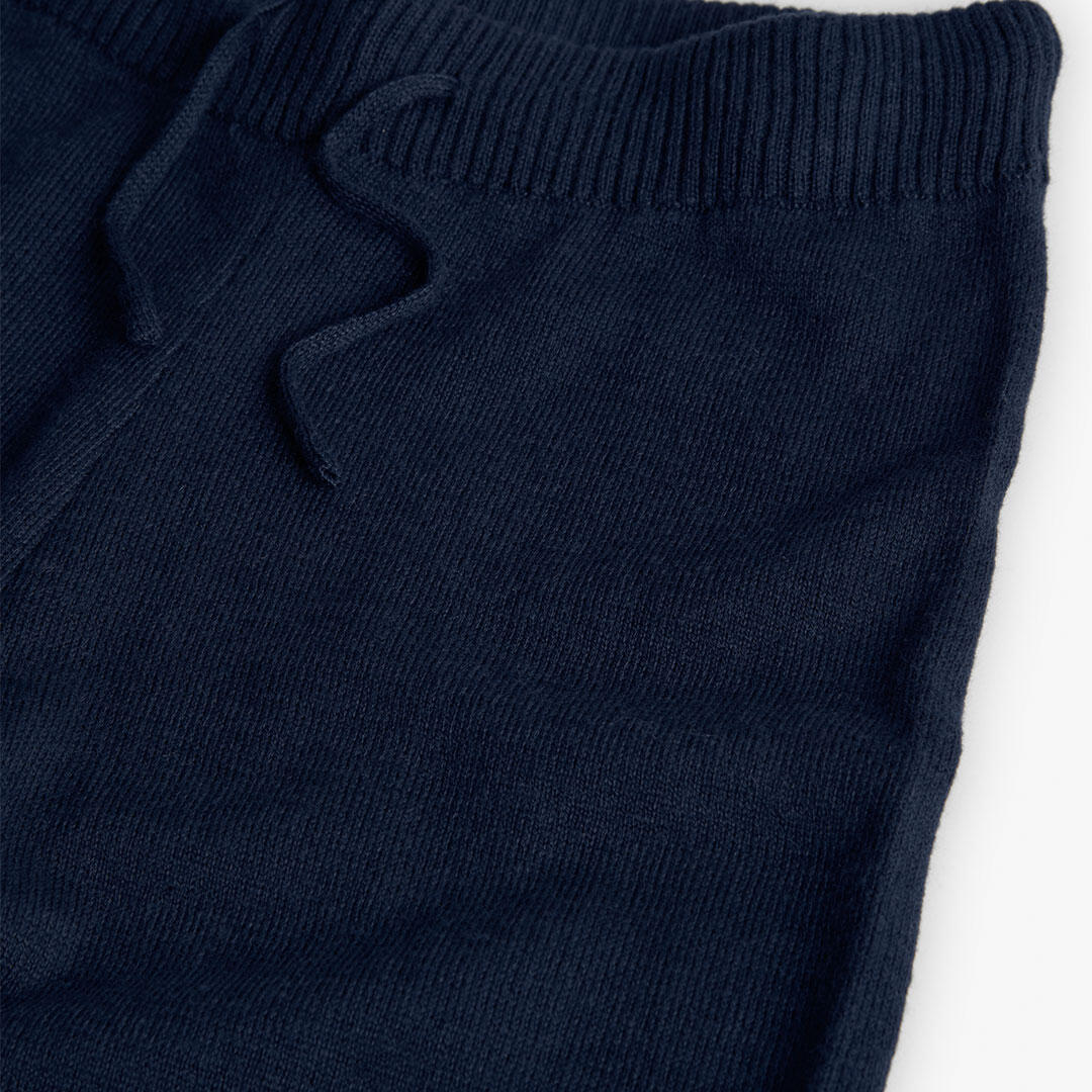 Pantalón Gimnasia Niña Boboli Azul 3/4