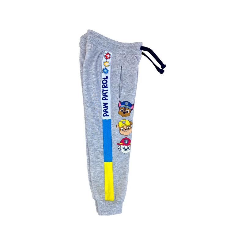 Pantaloni trening baieti, gri, buzunare laterale, Paw Patrol