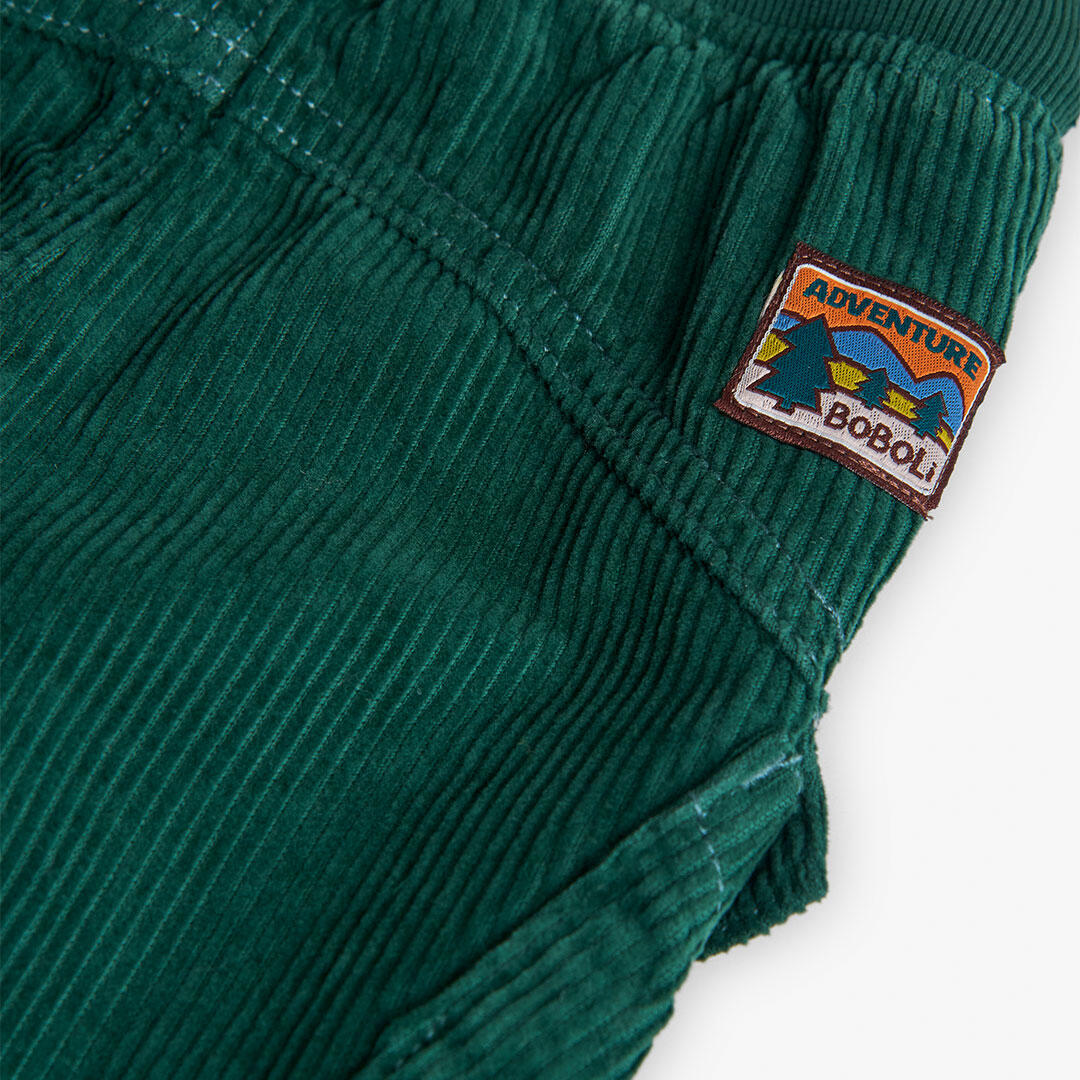 Pantalón Gimnasia Niño Boboli Verde 4/4