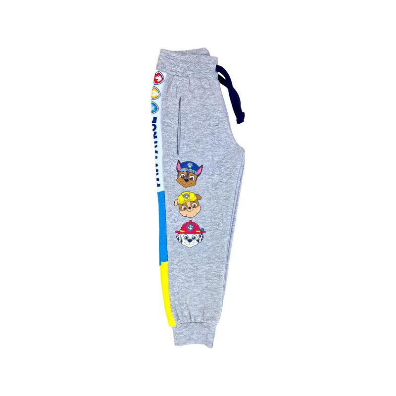 Pantaloni trening baieti, gri, buzunare laterale, Paw Patrol