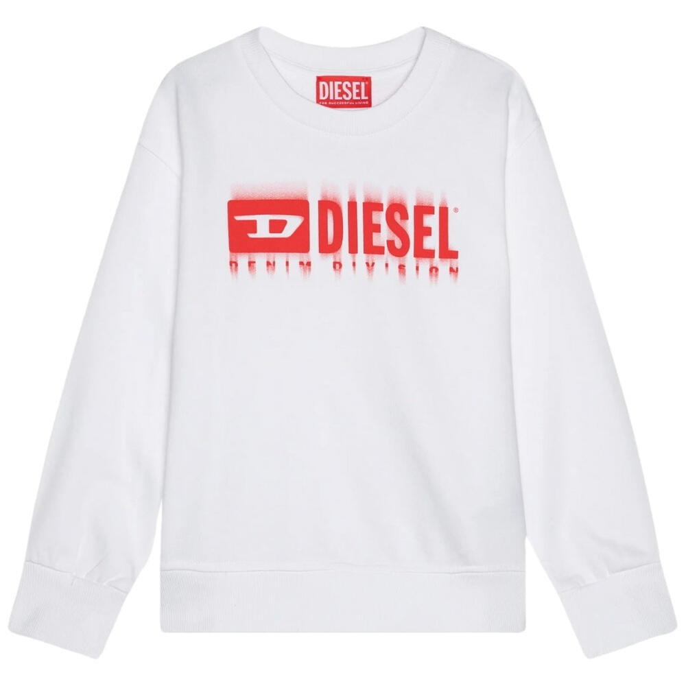 Mens Training Sweatshirt Blurred Logo