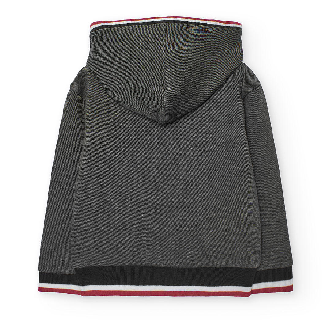 Chaqueta Gimnasia Niño Boboli Negro 2/4