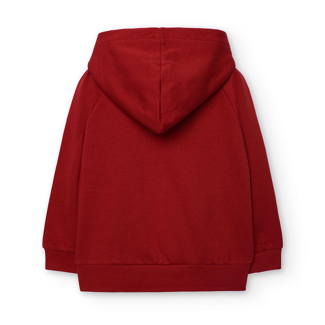 Sudadera Gimnasia Niño Boboli Rojo 2/4