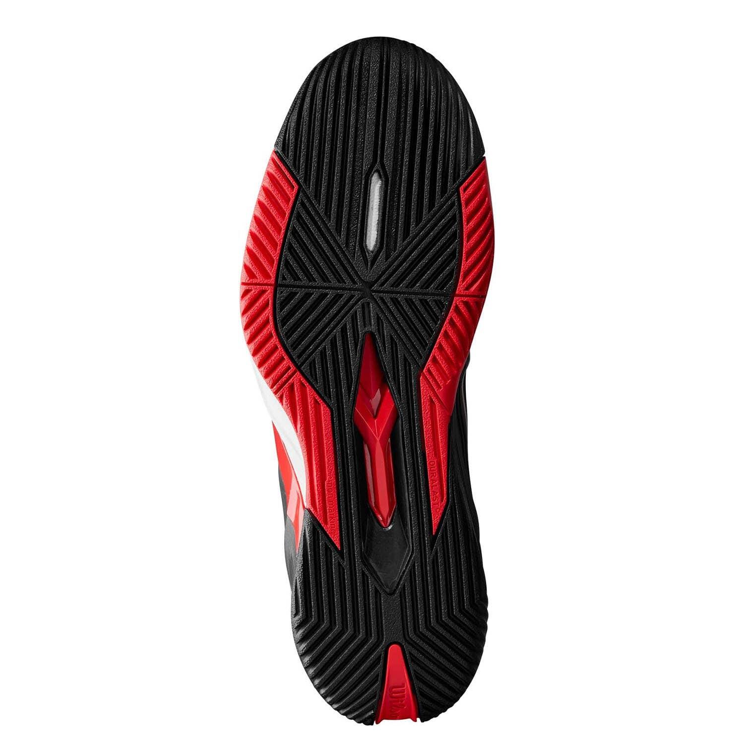 Wilson Rush Pro 4.5 All Court Noir/rouge Wrs334330 4/6