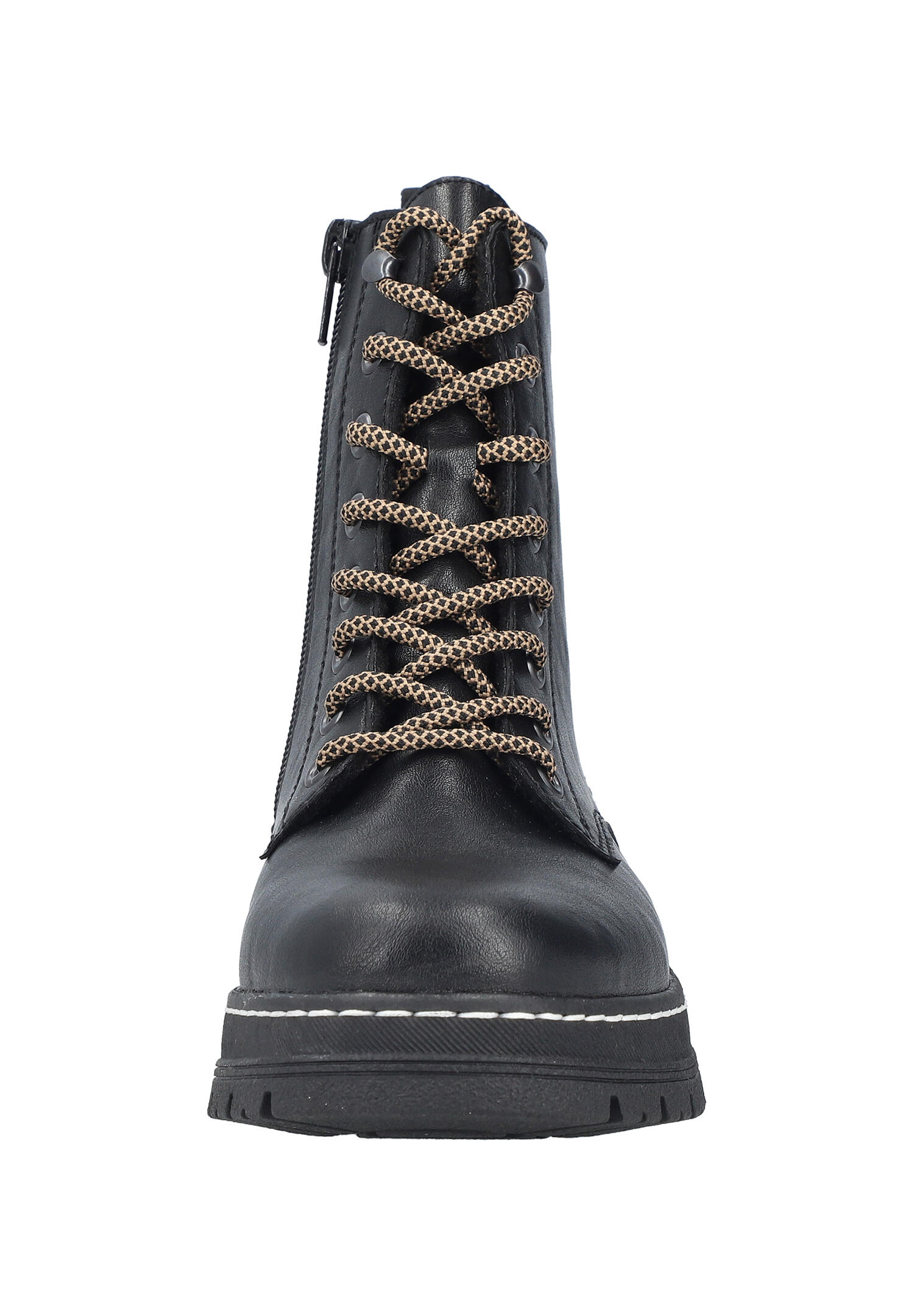 Rieker Damen Biker Boots Stiefelette Stiefel 73850-00 schwarz 6/7